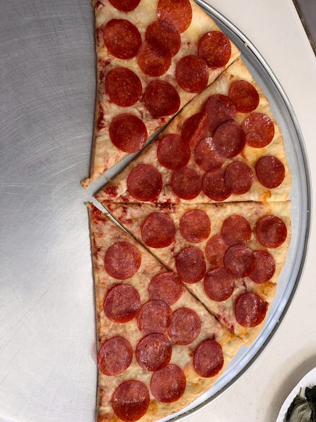 Pepperoni Pizza.