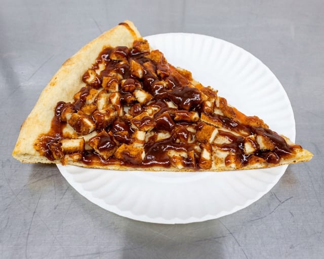 Chicken BBQ Pizza.