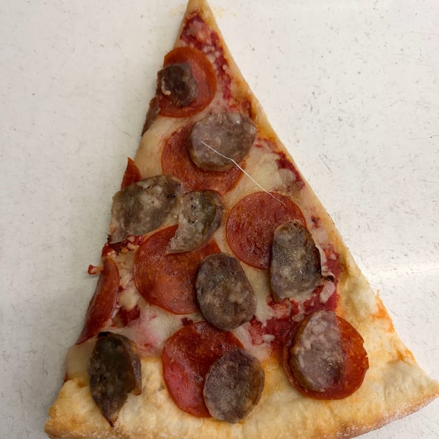 Sausage Pizza.