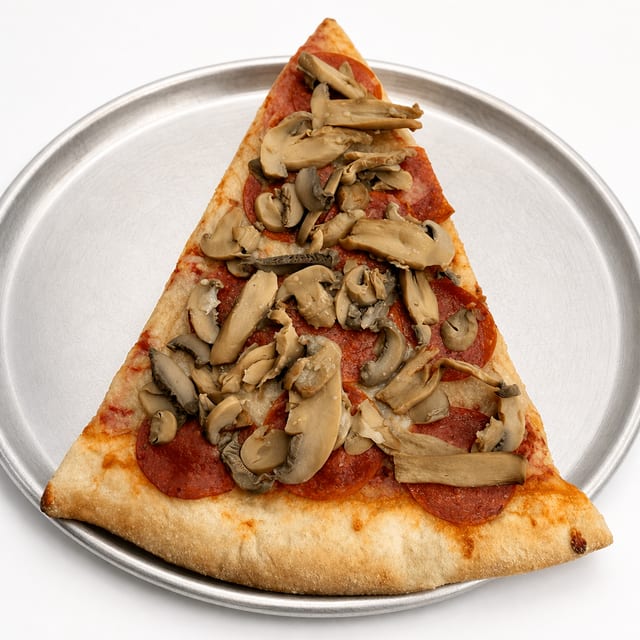 Mushroom Pizza.