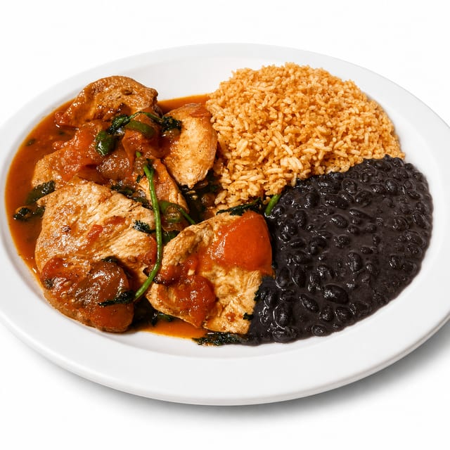 Pollo a la Mexicana.